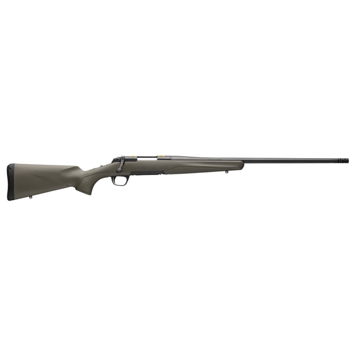 Browning X-Bolt Hunter 6.5 PRC, 24" Threaded Barrel, Olive Drab Green, 3rd