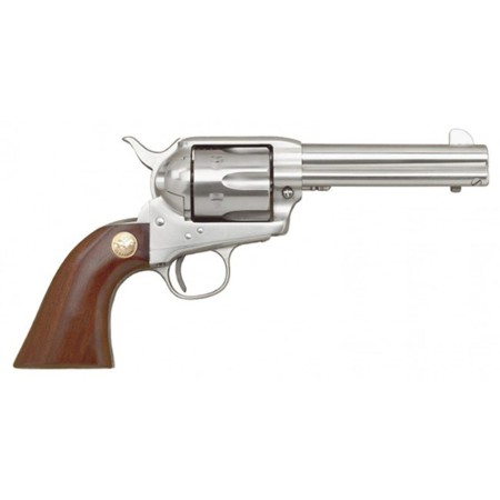 Cimarron P-model .38spl/.357 - Pw 4.75" Fs Stainless Walnut