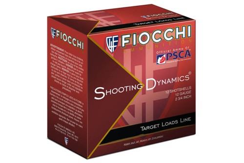 Fiocchi Heavy Clay Target Loads, 12 Gauge, 2 3/4