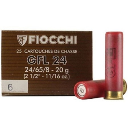 Fiocchi Ammo Specialty 24 Gauge 2.5" 11/16 oz (Per 25) Size 8