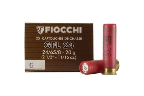 Fiocchi Ammo Specialty 24 Gauge 2.5" 11/16 oz (Per 25) Size 8