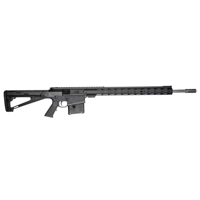 GREAT LAKES FIREARMS & AMMO AR-10 .300 WINCHESTER MAGNUM 24" 5RD BLACK/STAINLESS