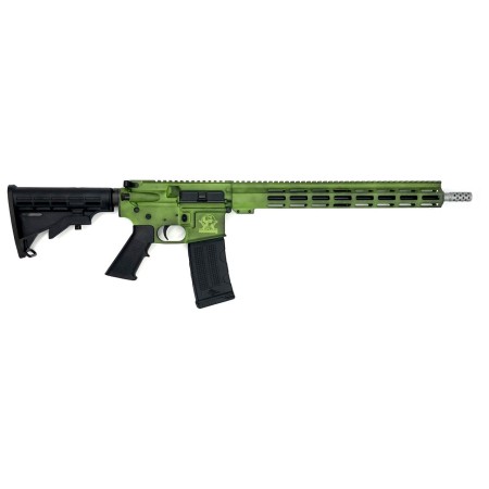 GREAT LAKES FIREARMS GL-15 RIA 223 WYLDE 16IN BBL ORC BATTLEWORN LIME/SS 30RD MAG