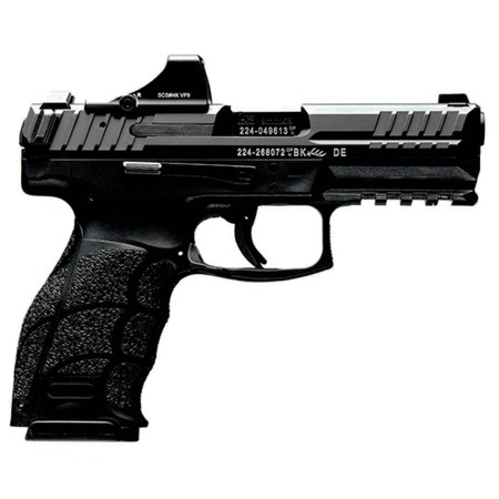 HK VP9 9mm, 4.1" Barrel, Optics Ready, Black Finish, Holosun SCS Optic, 10rd