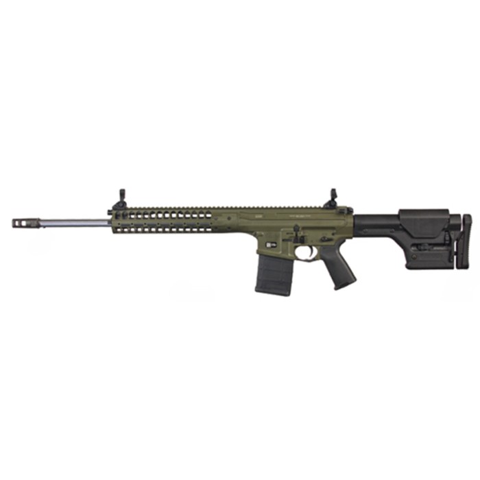 LWRC REPR MKII 7.62 NATO, 20" Proof Research Barrel, OD Green, 20rd