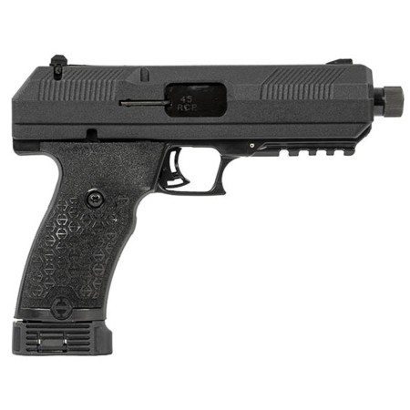 Hi-Point JHP Gen2 45 ACP, 4.50"  Barrel, Black Powder Coated Serrated Slide, Black Frame and Grips, 9rd