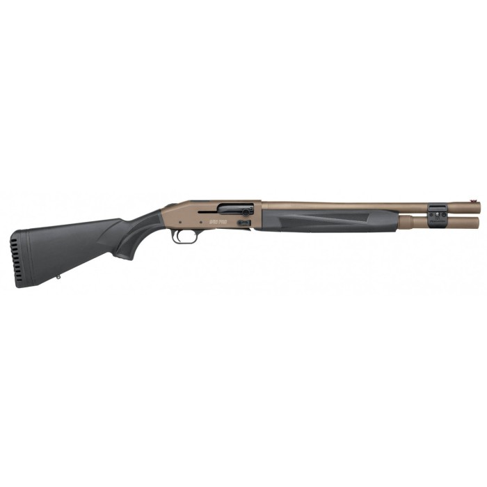 Mossberg 940 Pro Tactical Flat Dark Earth / Black 12 GA 18.5