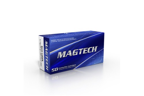 Magtech 9mm, 95gr, Jacketed Soft Point Flat, 1000rd Case