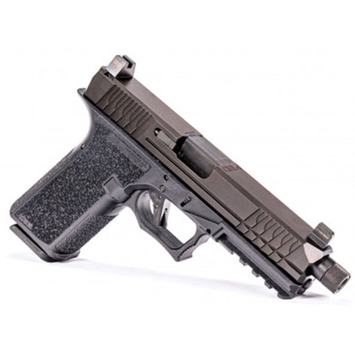 Polymer80 PFS9 9mm, 4.49" Barrel, Night Sights, Black, 17rd