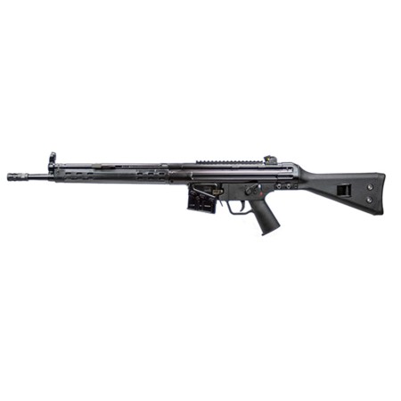 PTR A3SK NJ Legal 308 Win, 16" Barrel, Slim Handguard, Black, Scope Mount, Fixed Compensator, 10rd