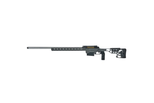 Savage 110 Elite Precision 223 Rem 26", Matte Black Receiver Matte Stainless Barrel Titanium Gray Cerakote Adjustable MDT ACC Aluminum Chassis Stock LH, 10 rd