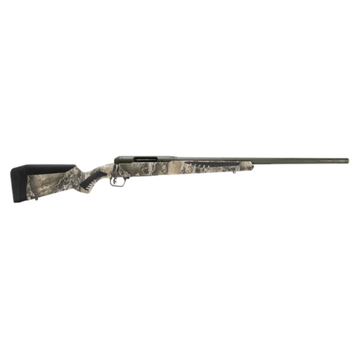 Savage 110 Timberline, 270 Winchester, 22" Threaded Barrel, OD Green Green Cerakote, Realtree Excape, AccuTrigger, 4Rd