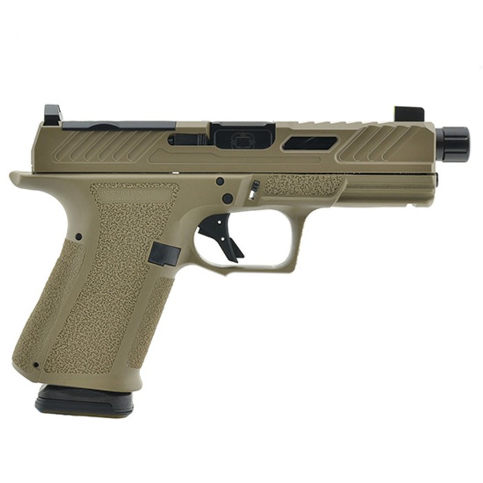 Shadow Systems MR920 Elite 9mm, 4" DLC Threaded Barrel, Optics Ready, FDE, 15rd