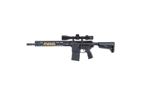 Sig Sauer, 716 TREAD, Semi-automatic, 308 Winchester/ 762NATO, 16" Barrel, Black, Collapsible Stock, M-Lok Handguard, 4.5-14X44mm SIERAA3 BDX Rifle Scope, 20Rd, 1 Magazine