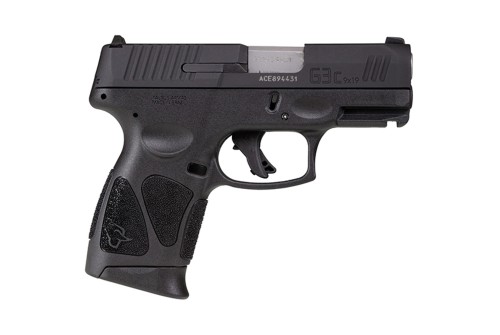 Taurus G3C 9mm, 3.26" Barrel, No Thumb Safety, Black, 12rd