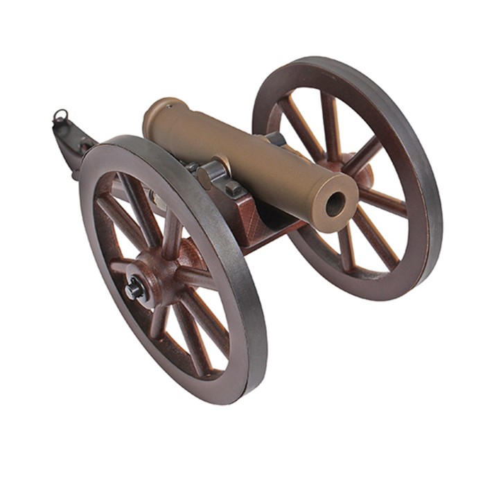 Traditions Mountain Howitzer Mini Cannon 50 Caliber, 6.75" Barrel, Burnt Bronze, Breech Action