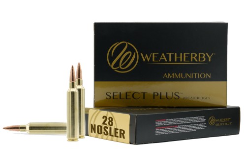 WEATHERBY AMMO .28 NOSLER 180 GRAIN BERGER VLD 20RD/BX 10BX/CS