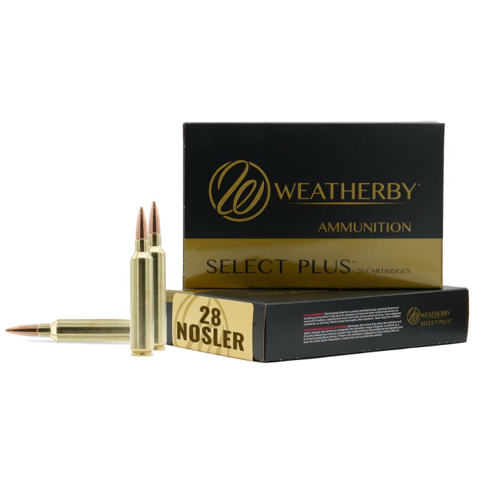 WEATHERBY AMMO .28 NOSLER 180 GRAIN BERGER VLD 20RD/BX 10BX/CS