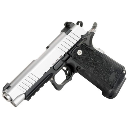 BUL Armory SASII Tac Light 9mm 4.25" Barrel 18-Rounds Silver Slide