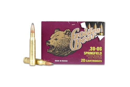 Barnaul Ammo Rifle Ammo, Barnaul 3006spr-br-spbt168    30-06 168 Spbt 20/25