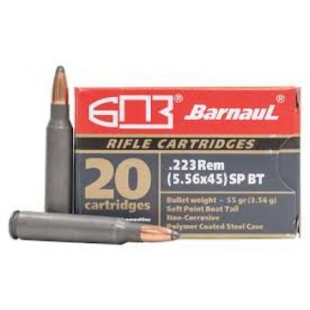 Barnaul Ammo Rifle, Barnaul 223remspbt55 223rem  55 Spbt         500rd