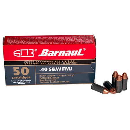 Hi-point , Barnaul 40sw-zn-fmj165-ipsc   40sw  165 Fnj  50/10