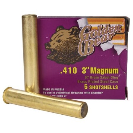 Golden Bear .410 3" 97 Grain - Slug .2217 Oz. 5-pack