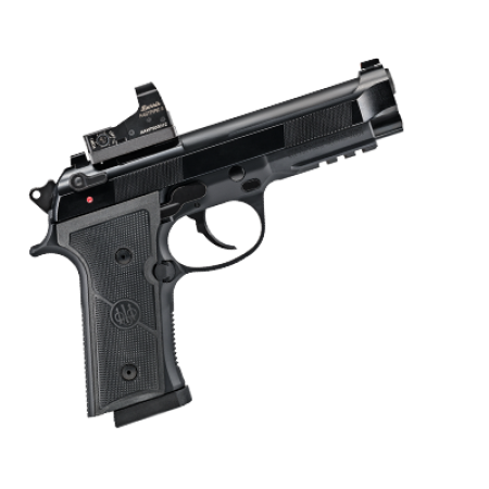 Beretta 92X RDO Centurion Black Bruniton Steel Finish 9mm 4.25" Barrel 10-Rounds FR with Vertec-Style Thin Grips