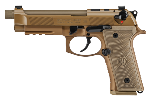 Beretta M9A4 Flat Dark Earth 9mm 5" Barrel 15-Rounds Night Sights