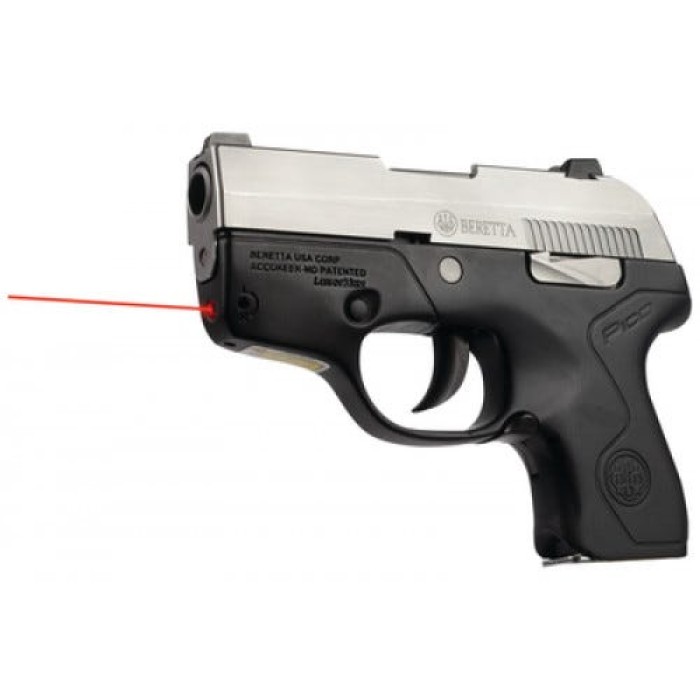 Beretta Pico Inox SS 380Acp Red Lasermax Laser 6Rd JMP8D25LMR