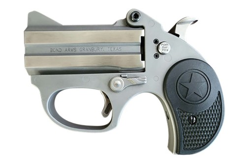 Bond Arms Stinger Stainless / Black .38 SPL 3" Barrel 2-Rounds