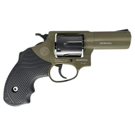 Rossi RP63 .357 Magnum Revolver 3" 6rds, Sniper Green - Enhanced Capacity - 2RP631FLOK