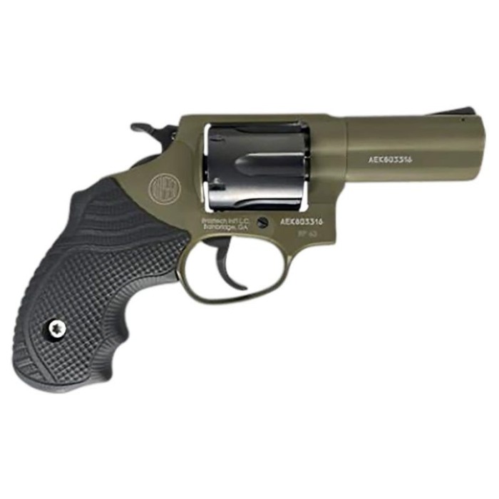 Rossi RP63 .357 Magnum Revolver 3" 6rds, Sniper Green - Enhanced Capacity - 2RP631FLOK