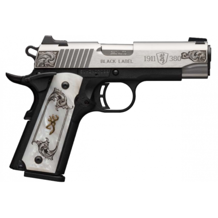 Browning 1911-380, Brn 051-967492 1911 380 Med Engcmp 3 5/8   Ss/prl