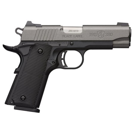 Browning 1911-380 Black Label Pro Tungsten .380 ACP 4.25" Barrel 8-Rounds Accessory Rail