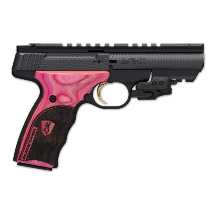 BROWNING FIREARMS BUCK MARK 22LR BLACK LABEL PINK