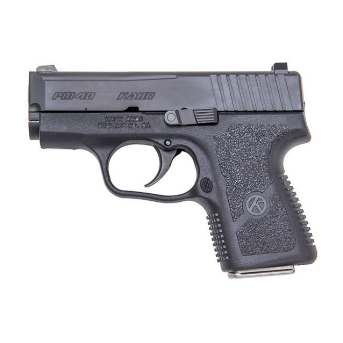 Kahr PM40 40 S&W 3.10in Black Pistol - 5+1 Rounds