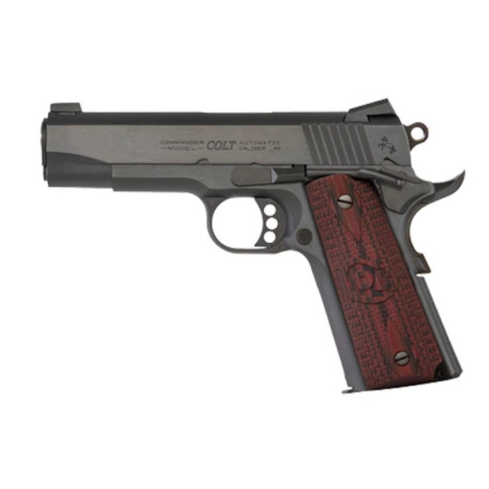 CLT COMBAT COMMANDER 45ACP 4.25 BLUED BLEM