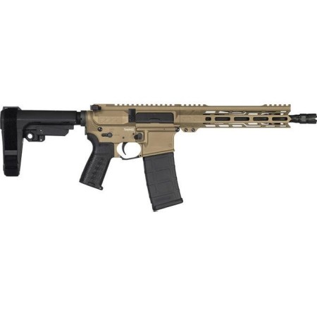 CMMG Banshee Mk4 AR-15 Pistol Tan 5.56 NATO 10.5