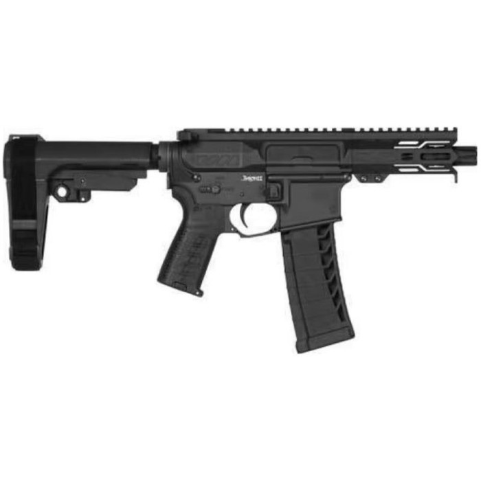 CMMG Banshee MK4 .22 LR, 4.50" Barrel, Armor Black Cerakote 25rd