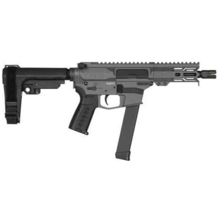 CMMG Banshee MKGS 9mm 5" Barrel 33 Rounds Ripbrace Tungsten