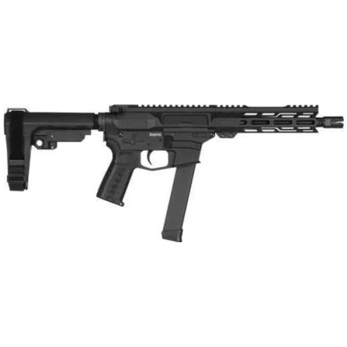 CMMG Banshee MKGS 9mm 8" Barrel 33 Rounds Ripbrace Armor Black