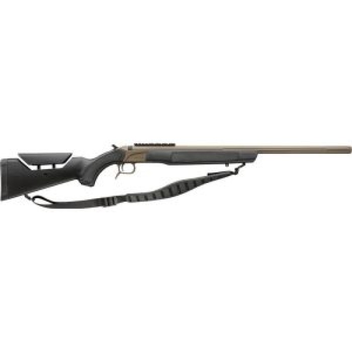 CVA Accura LR-X 45 Caliber Flat Dark Earth Cerakote/Black Nitride Break Action In-Line Muzzleloader - 30in