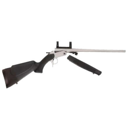 CVA Scout Compact TD 243 Single Shot Take Down Rifle Black/Stainless 243 Win 20 inch 1 rd