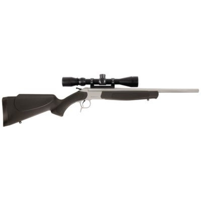 Cva Scout Td Compact .243 Win. - 20" Tb Ss/black W/1.5-5x32