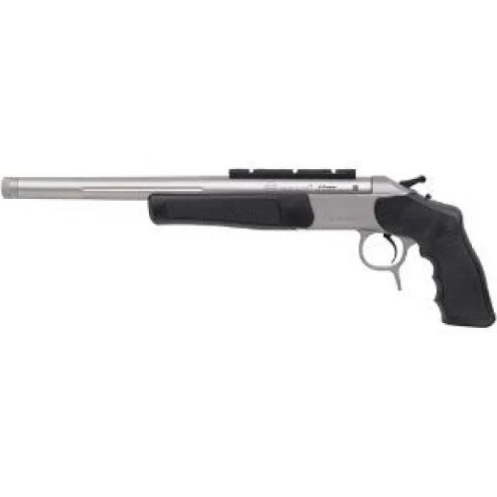 CVA Scout V2 Pistol Silver 6.5 Grendel 14" Barrel 1-Round with Rail