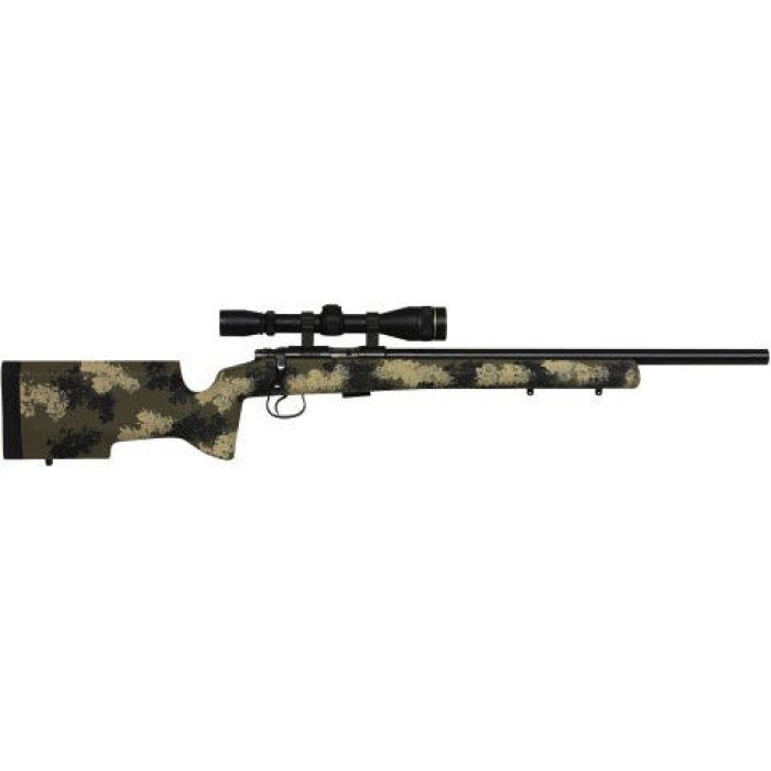 CZ Camo 455 Suppressor Ready 22LR 24in Barrel Varmint Precision Trainer Rifle (02256)