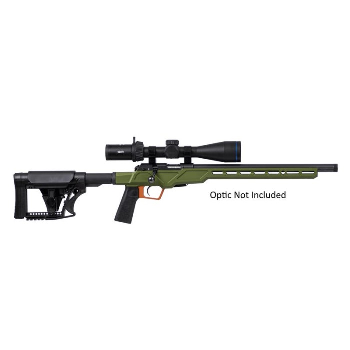 CZ 457 Varmint Precision Chassis OD Green .22 LR 16" Barrel 5-Rounds