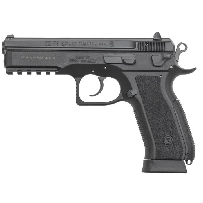 CZ SP-01 Phantom 9mm Luger 4.6in 10rd Single/Double Pistol (01258)