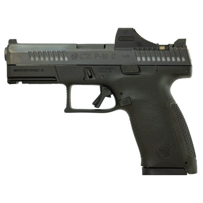 Cz P-10 C Or 9mm Ns 15-shot - Scs Holosun Package Black